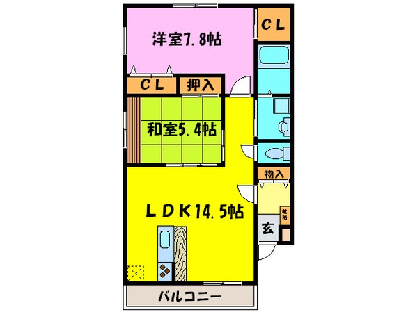 フォレスト泉の物件間取画像